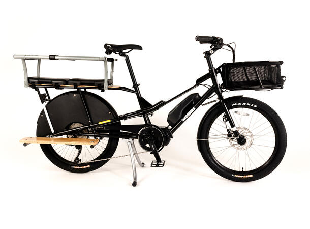Yuba Kombi E6 Transportsykkel Shimano E6100 elsykkel, Black 