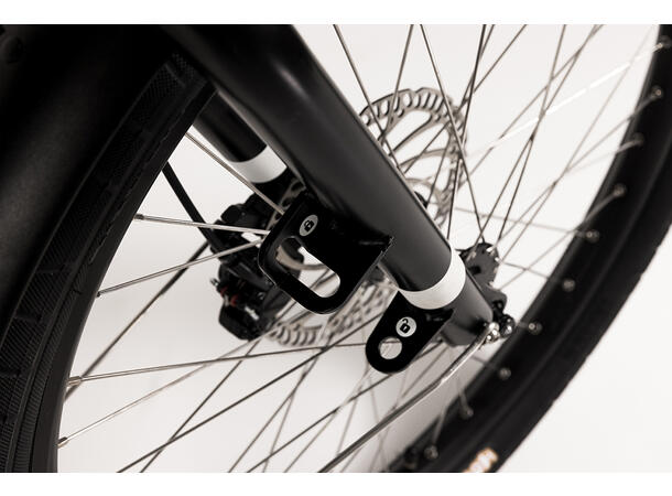 Yuba Kombi E6 Transportsykkel Shimano E6100 elsykkel, Black 