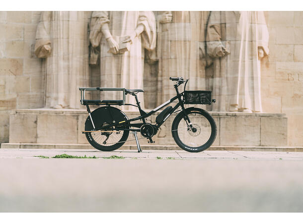 Yuba Kombi E6 Transportsykkel Shimano E6100 elsykkel, Black 