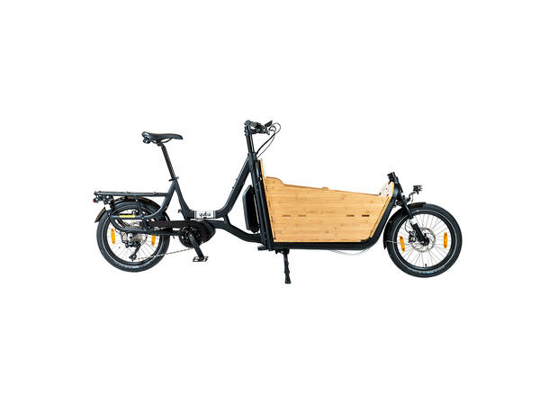 Yuba Supercargo CL Transportsykkel Bosch Cargo Line elsykkel, Black 