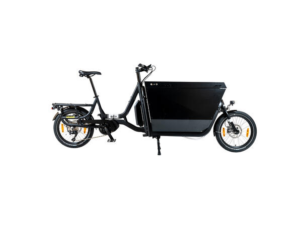 Yuba Supercargo CL Transportsykkel Bosch Cargo Line elsykkel, Black 