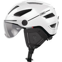 ABUS Sykkelhjelm Pedelec ACE Pearl White ABUS str: Large (57 - 61 cm)