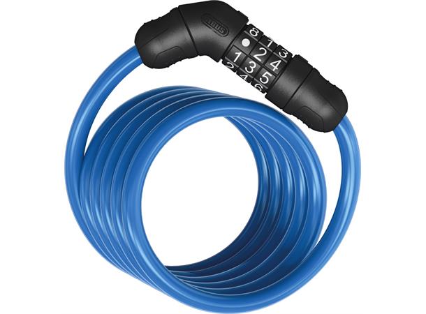 ABUS Sykkellås Star 4508 150 cm, Kode, Kabellås, Blue 