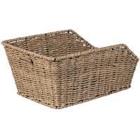 Basil Sykkelkurv Cento Rattan Seagrass Brown