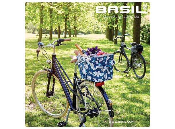Basil Sykkelkurv MIK Carry All 22 liter, Black 