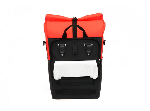 New Looxs Sykkelveske Nyborg 17 liter, Red Black 