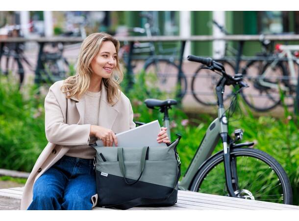 New Looxs Sykkelveske Tendo 21 liter, Black Green 
