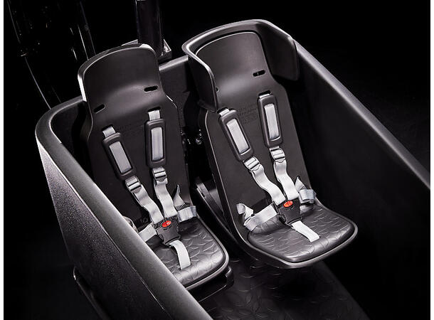 Trek Fetch+ 4 Transportsykkel Bosch Cargo Smart elsykkel, Lava
