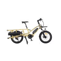 Yuba Fastrack Transportsykkel Shimano E7000 elsykkel, Latte