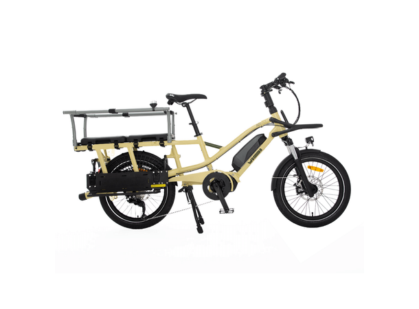 Yuba Fastrack Transportsykkel Shimano E7000 elsykkel, Latte 