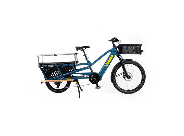Yuba Spicy Curry Transportsykkel Bosch Cargo Line elsykkel, Very Berry 