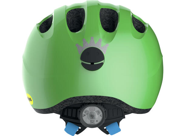 ABUS Sykkelhjelm MIPS Smiley Green ABUS str: Small (45 - 50 cm) 