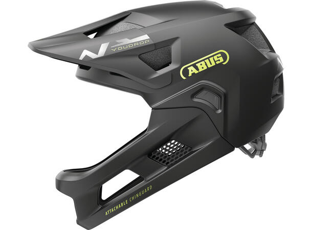 ABUS Sykkelhjelm YouDrop FF Black ABUS str: Small (48 - 55 cm) 