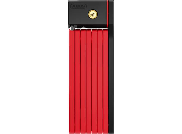 ABUS Sykkellås Bordo Big uGrip 5700 100 cm, Nøkkel, Foldelås, SH, Red 