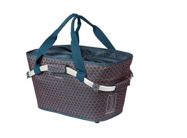 Basil Sykkelkurv MIK Flair Carry All 22 liter, Navy 