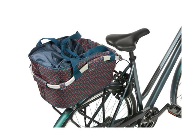Basil Sykkelkurv MIK Flair Carry All 22 liter, Navy 