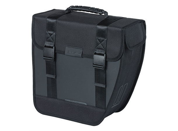 Basil Sykkelveske Tour Dry 14 liter, Høyre side, Black 
