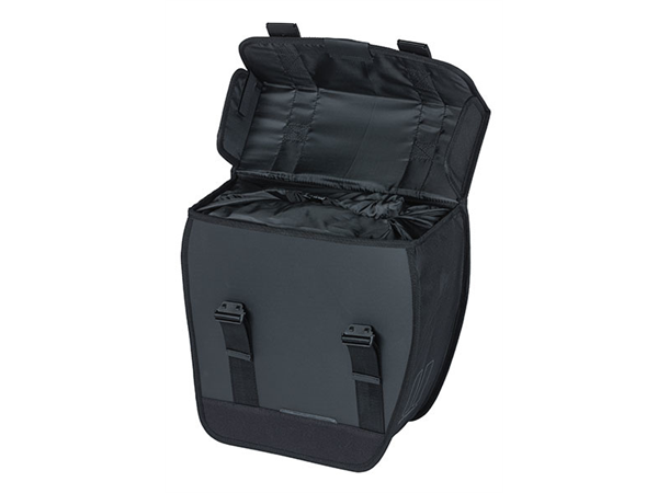 Basil Sykkelveske Tour Dry 14 liter, Høyre side, Black 