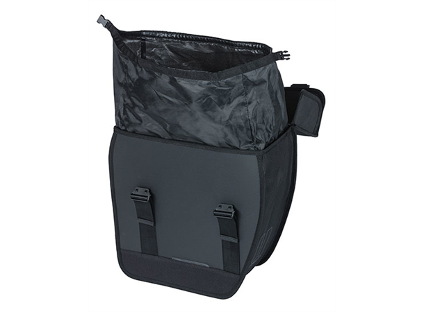 Basil Sykkelveske Tour Dry 14 liter, Høyre side, Black 
