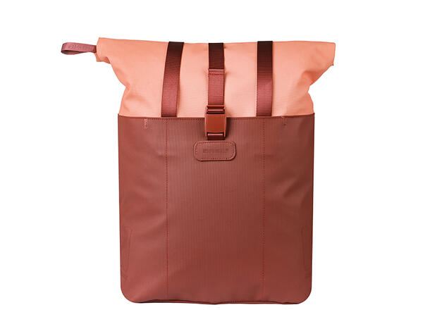Basil Sykkelveske Vive Shopper 15-20 liter, Burgundy/Pink 