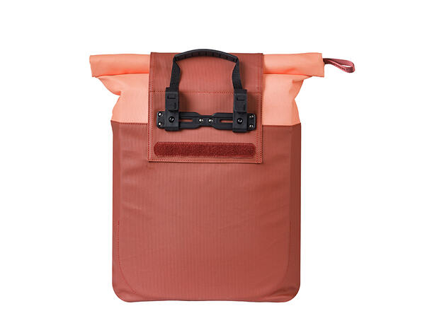 Basil Sykkelveske Vive Shopper 15-20 liter, Burgundy/Pink 