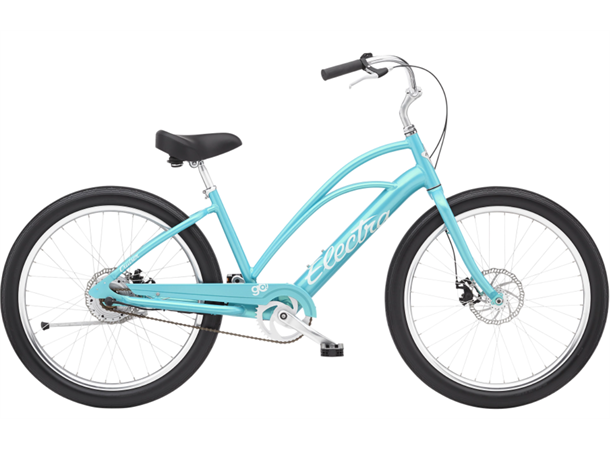 Electra Cruiser Go Elsykkel 1 gir, Hyena, ST, Bora Bora Blue 