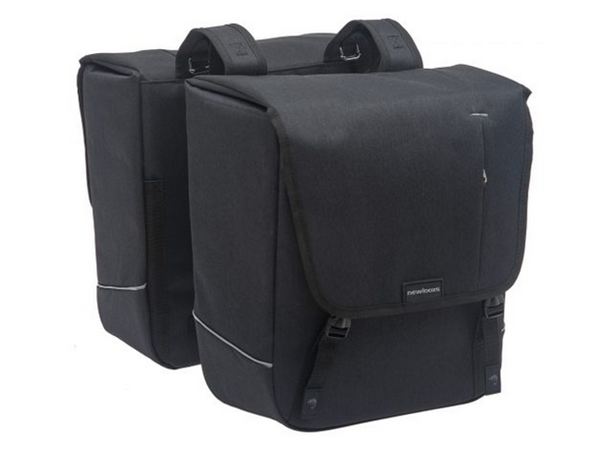 New Looxs Dobbel Sykkelveske Nova 2 x 16 liter, Black 