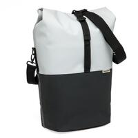 New Looxs Sykkelveske Nyborg 17 liter, Light Grey Black