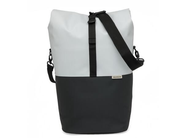 New Looxs Sykkelveske Nyborg 17 liter, Light Grey Black 