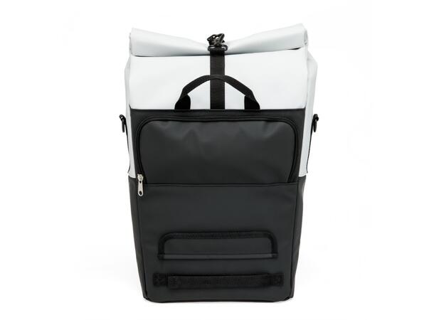 New Looxs Sykkelveske Nyborg 17 liter, Light Grey Black 