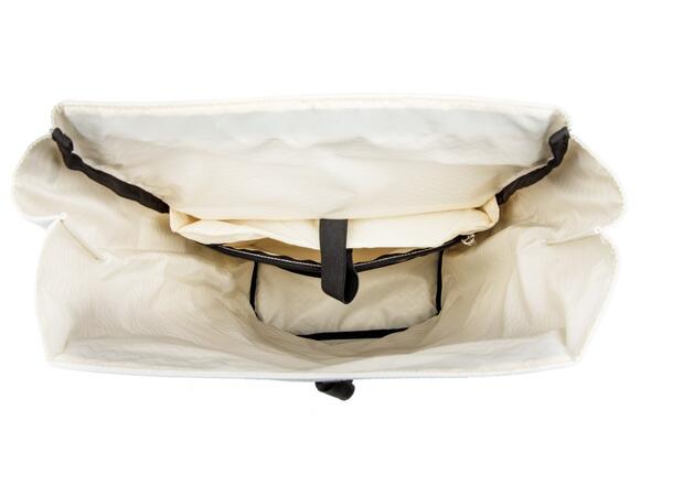 New Looxs Sykkelveske Nyborg 17 liter, Light Grey Black 