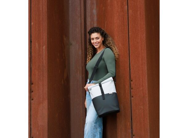 New Looxs Sykkelveske Nyborg 17 liter, Light Grey Black 