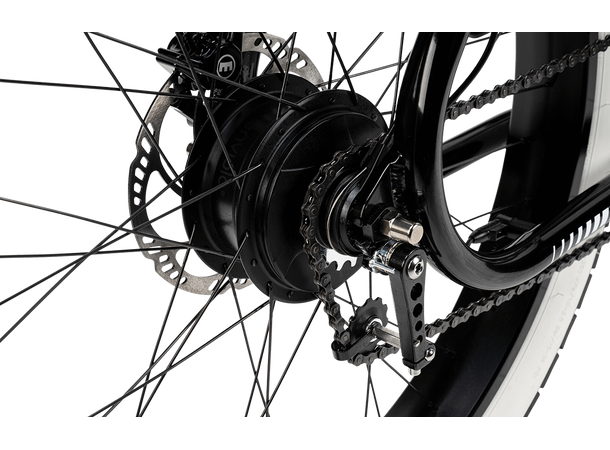 Ruff Cycles Biggie Elsykkel Bosch CX, 500 Wh, Midnight Black 