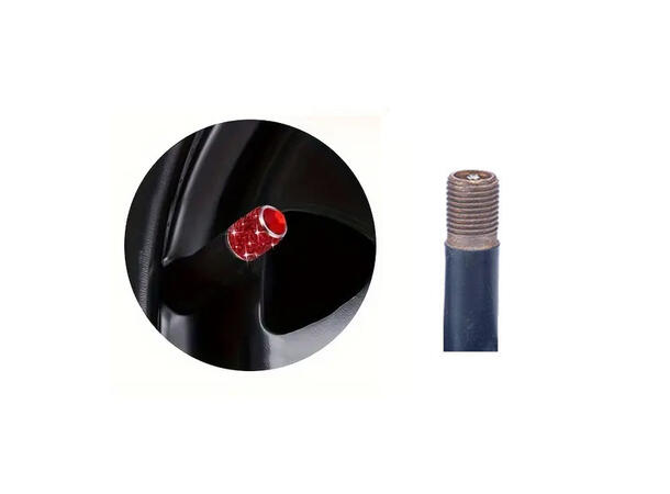 Ventilhette Rød Krystall 