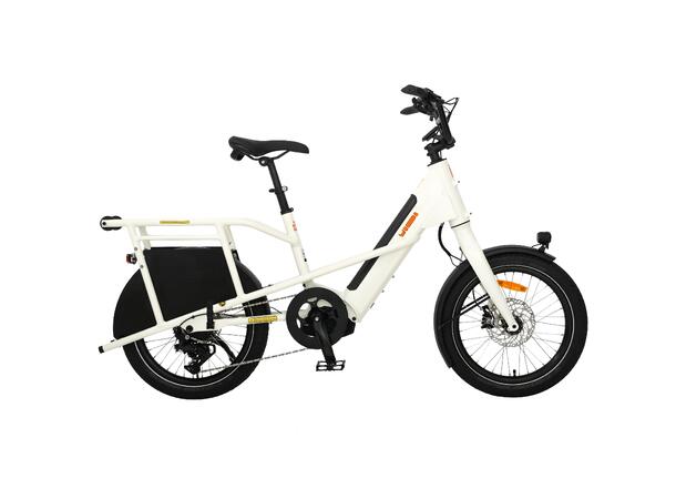Yuba Boda Boda Mini Transportsykkel Bosch Smart Cargo Line elsykkel, White 