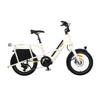 Yuba Boda Boda Mini Transportsykkel Bosch Smart Cargo Line elsykkel, White