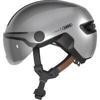 ABUS Sykkelhjelm Hud-Y ACE Gleam Silver 
