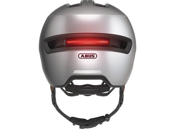 ABUS Sykkelhjelm Hud-Y ACE Gleam Silver 