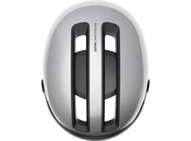 ABUS Sykkelhjelm Hud-Y ACE Gleam Silver 