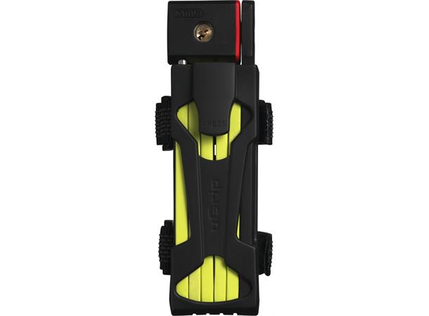 ABUS Sykkellås Bordo Big uGrip 5700 100 cm, Nøkkel, Foldelås, SH, Lime 