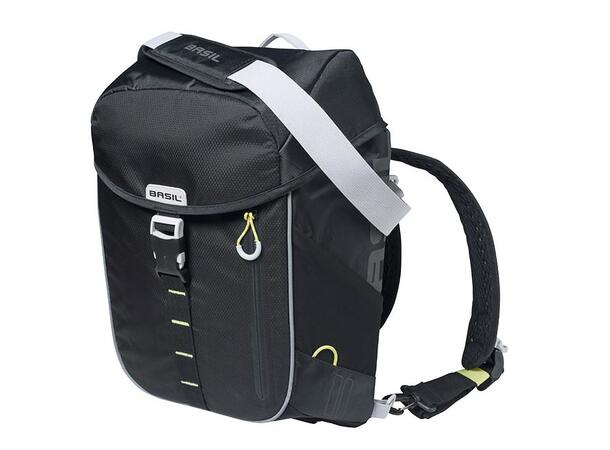 Basil Ryggsekk Miles 17 liter, Black 