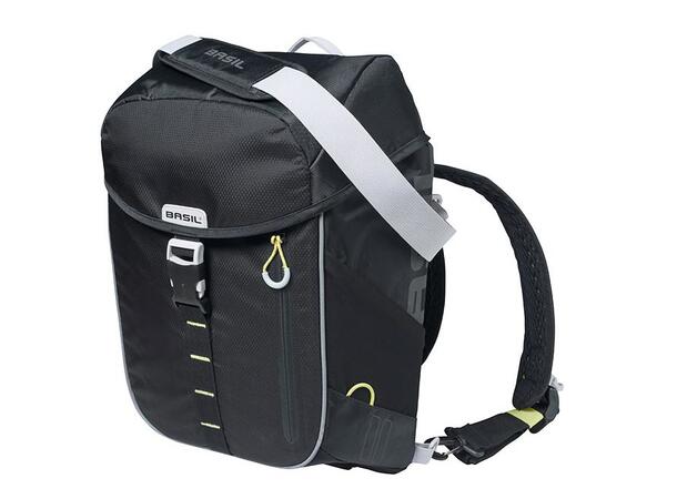 Basil Ryggsekk Miles 17 liter, Black