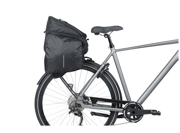 Basil Sykkelveske MIK Move Trunk Bag 10-26 liter, Black 
