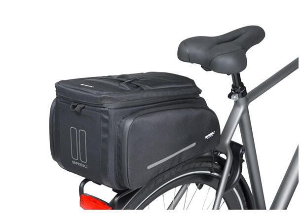 Basil Sykkelveske MIK Move Trunk Bag 10-26 liter, Black 