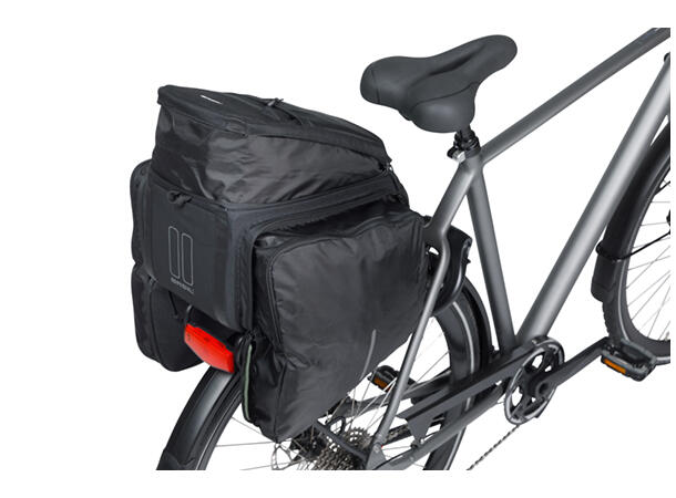 Basil Sykkelveske MIK Move Trunk Bag 10-26 liter, Black 