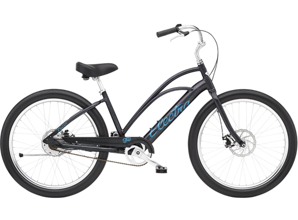 Electra Cruiser Go Elsykkel 1 gir, Hyena, ST, Galactic Black 