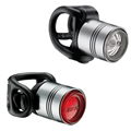 Lezyne Lykt Femto Drive Silver Sykkellys sett
