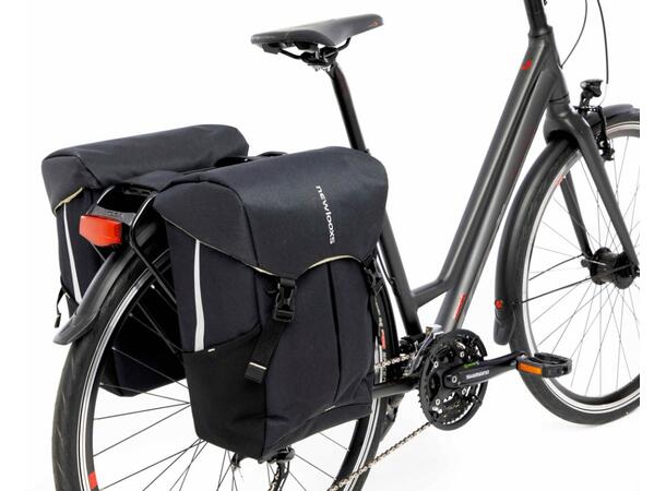 New Looxs Dobbel Sykkelveske Sports 20 x 2 liter, Black 