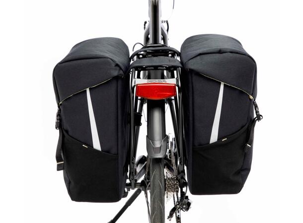 New Looxs Dobbel Sykkelveske Sports 20 x 2 liter, Black 