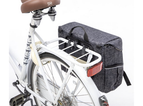 New Looxs Sykkelveske Mondi 18,5 liter, Ivy Black 